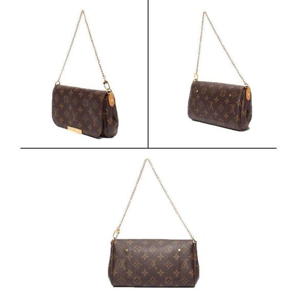 Louis Vuitton 2way Shoulder Bag Handbag Shoulder Crossbody Monogram Favorite PM - Picture 2 of 10